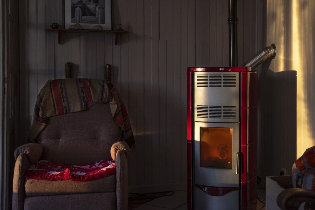 pellet terrasverwarming