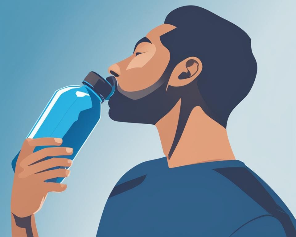 hoe drink je 2 liter water per dag