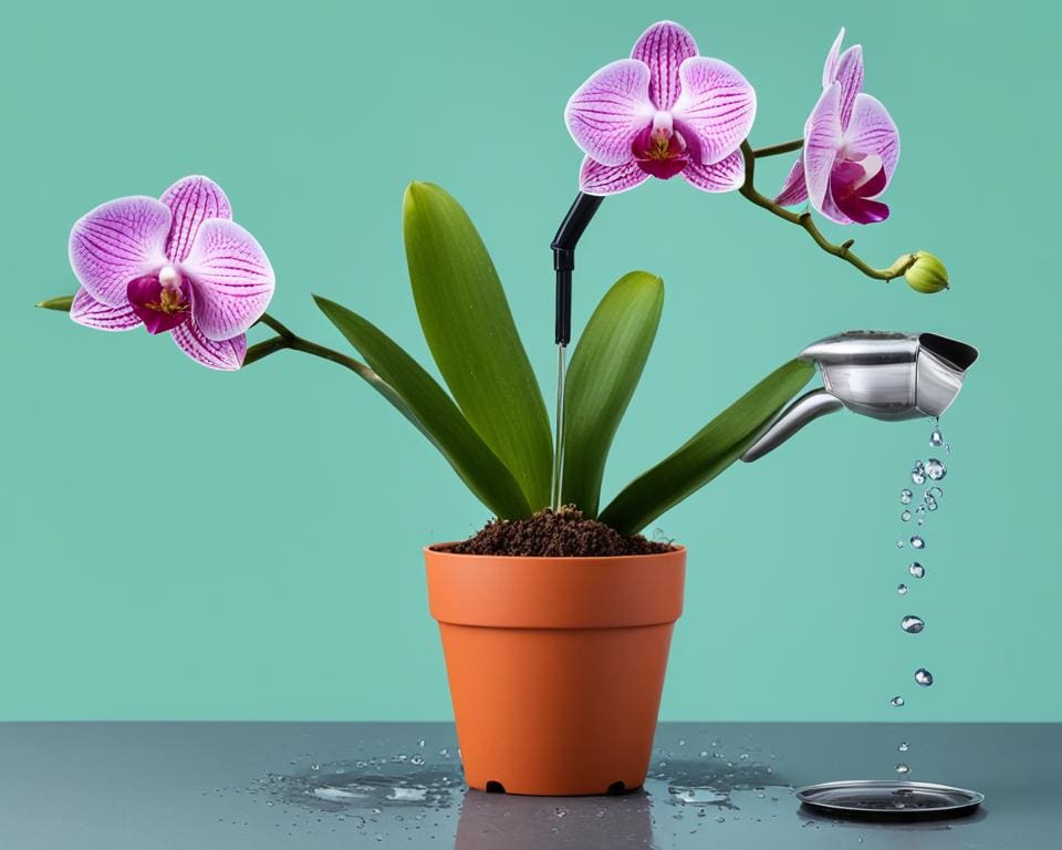 hoe vaak moet een orchidee water