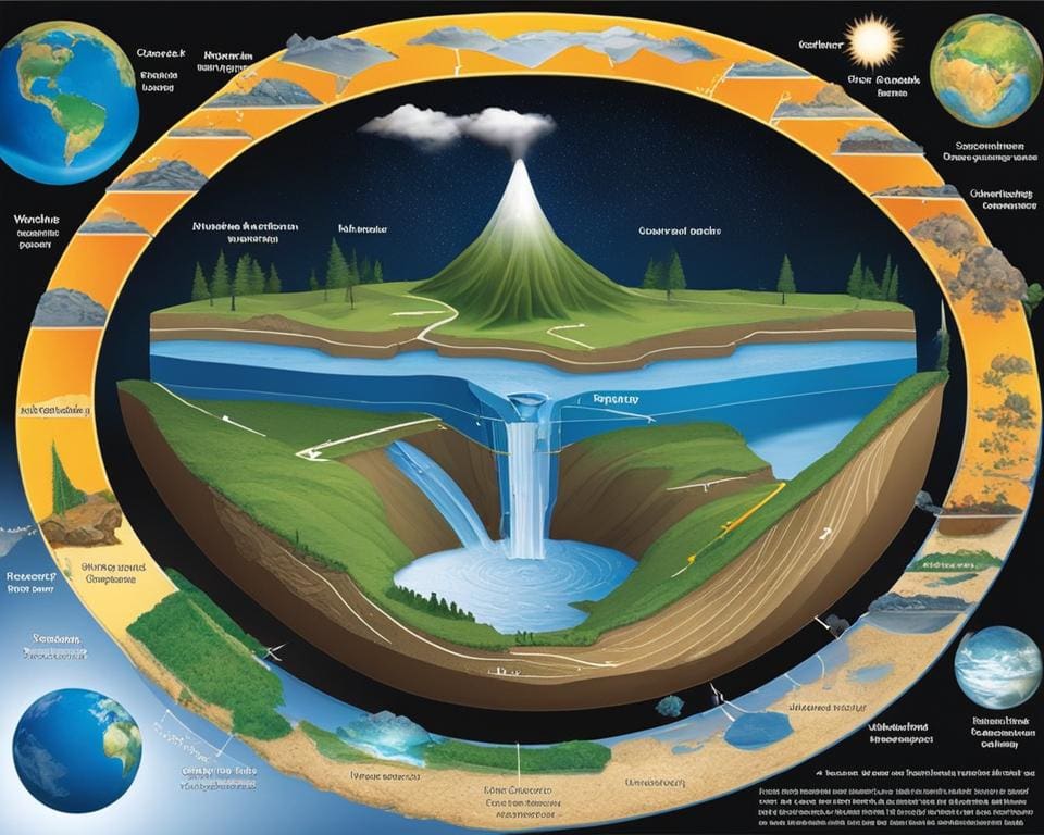 watercyclus op aarde