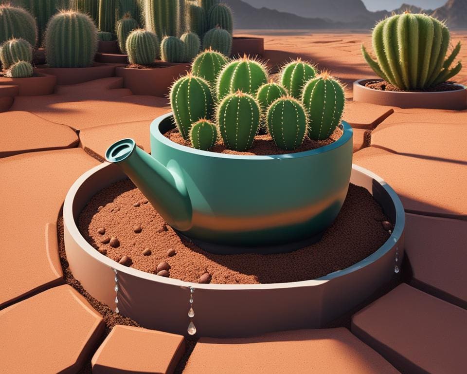 cactus moet water geven