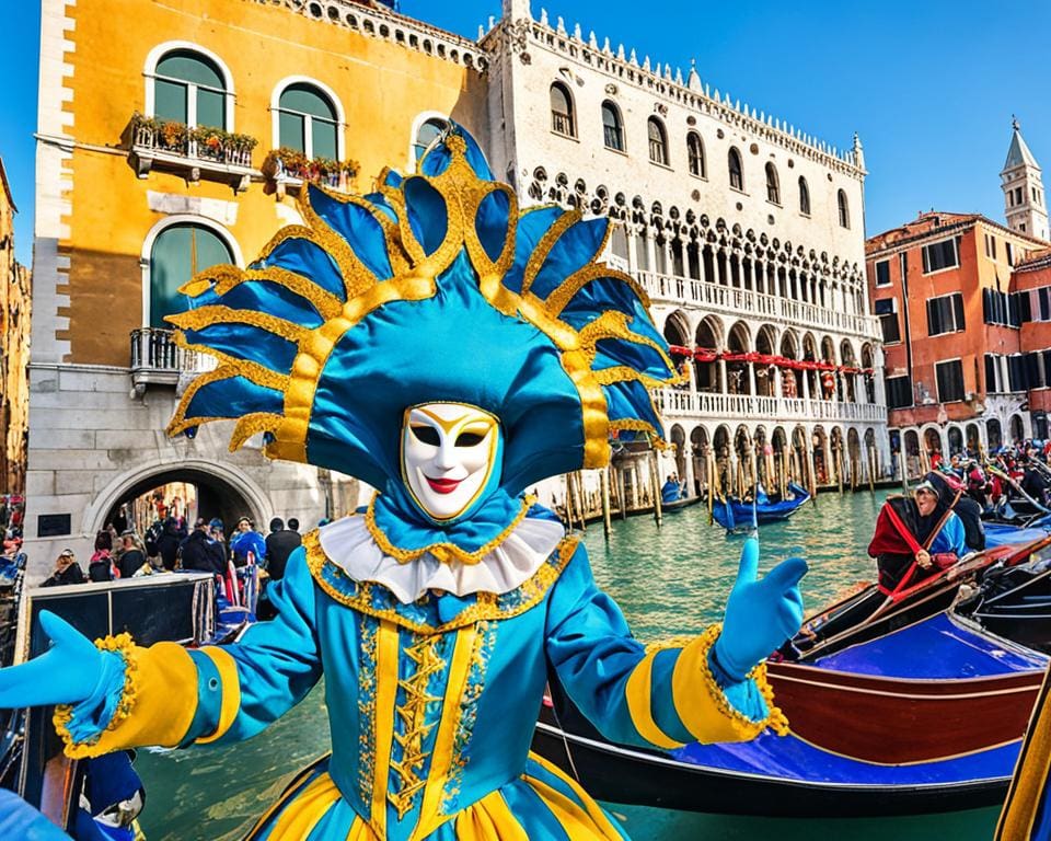 Beleef het carnaval van Venetië, Italië