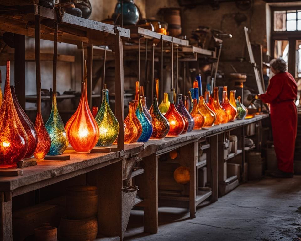 Ontdek de kunst van glasblazen in Murano, Italië