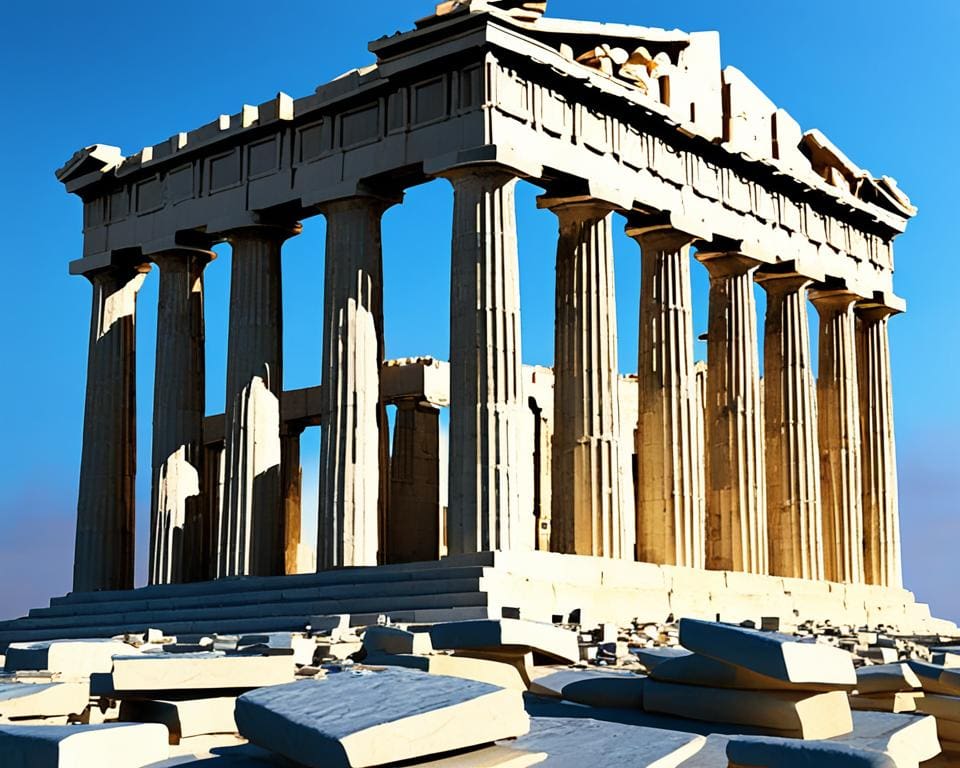 Parthenon op de Acropolis