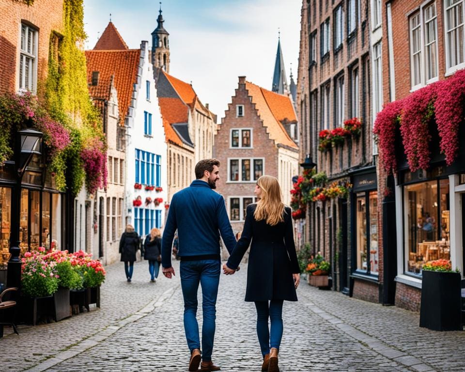 Romantische wandelingen in Brugge