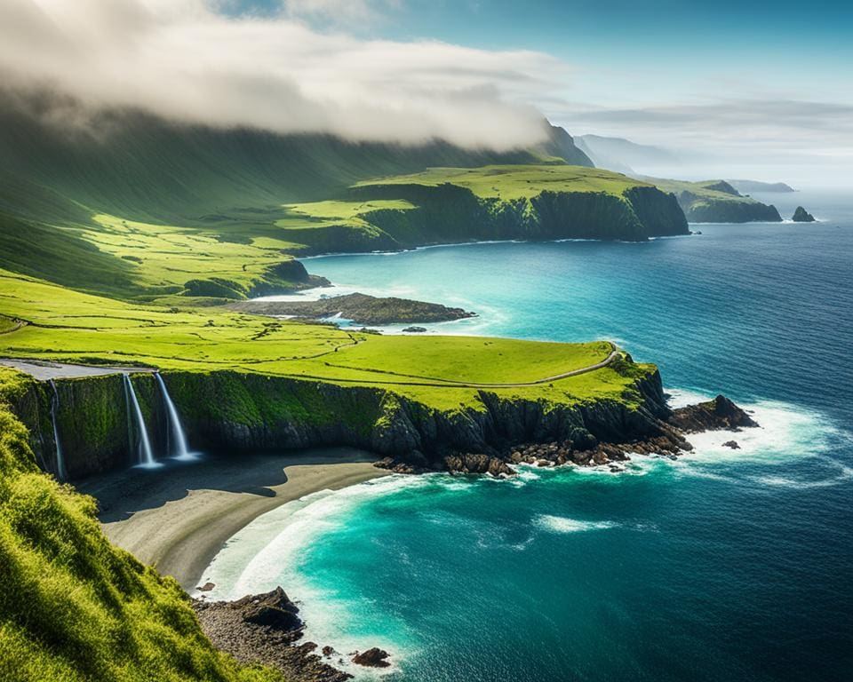 adembenemend landschap Faroër-eilanden