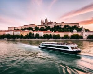 Maak een boottocht op de Donau door Boedapest, Hongarije, opnieuw