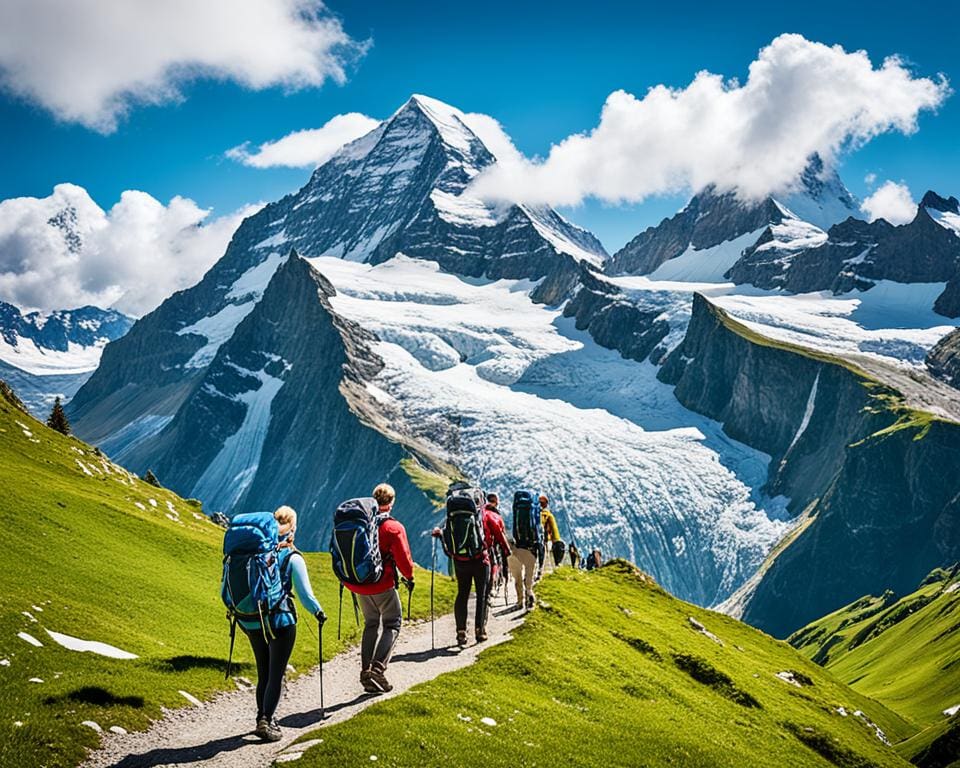 Wandelen in de Zwitserse Jungfrau-regio