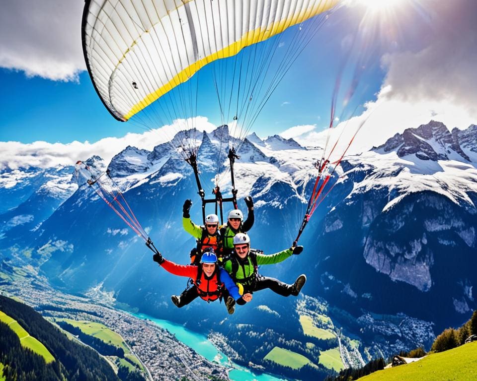 paragliding Zwitserland