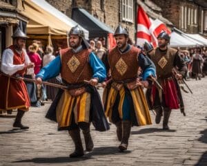 Middeleeuwse festivals in het Engelse York