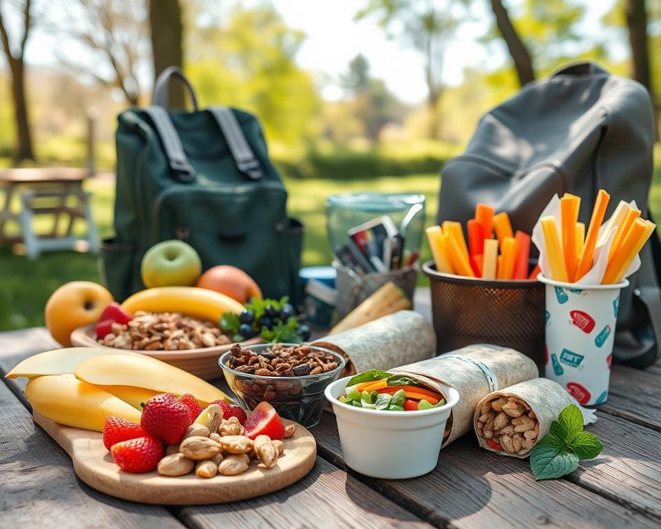 Gezonde snacks voor onderweg en op het werk