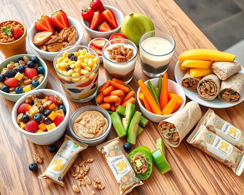 Gezonde snacks voor onderweg en op kantoor