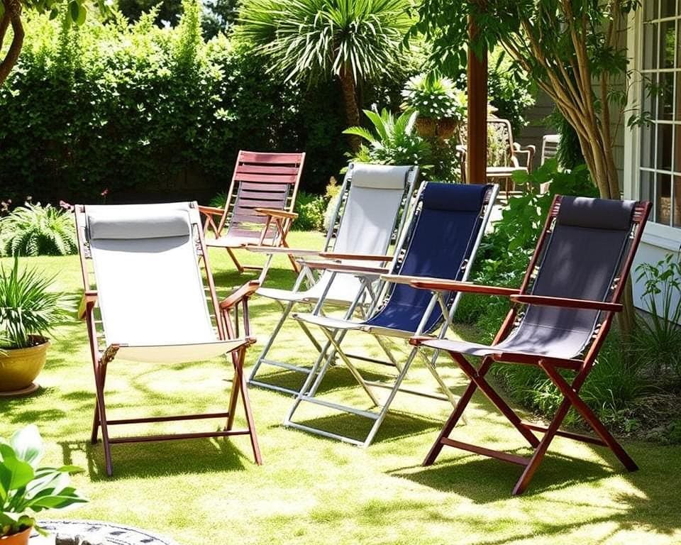 Kies de beste opvouwbare tuinstoelen voor gemak en stijl