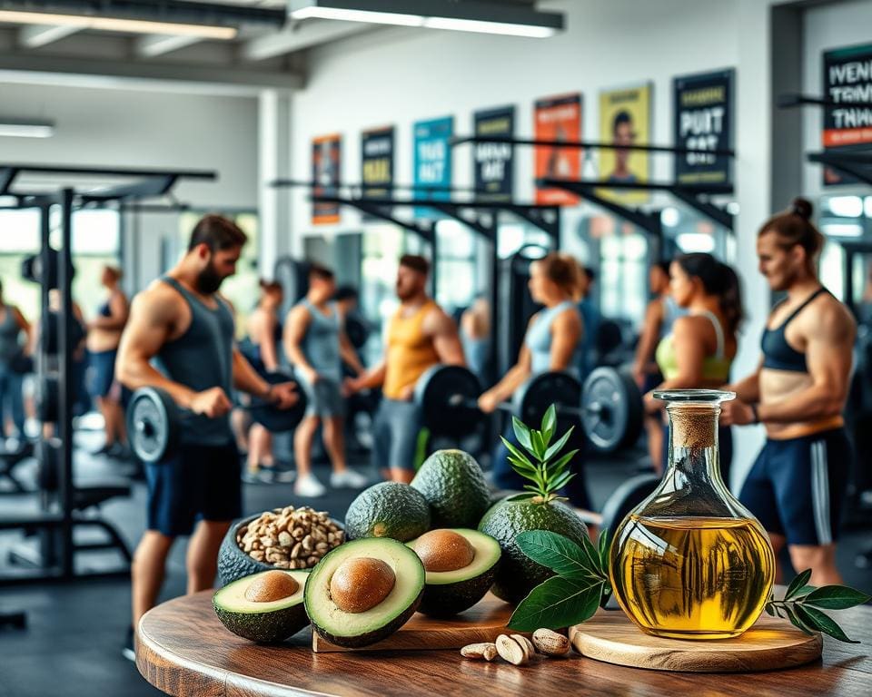 Krachttraining combineren met gezonde vetten voor spierkracht