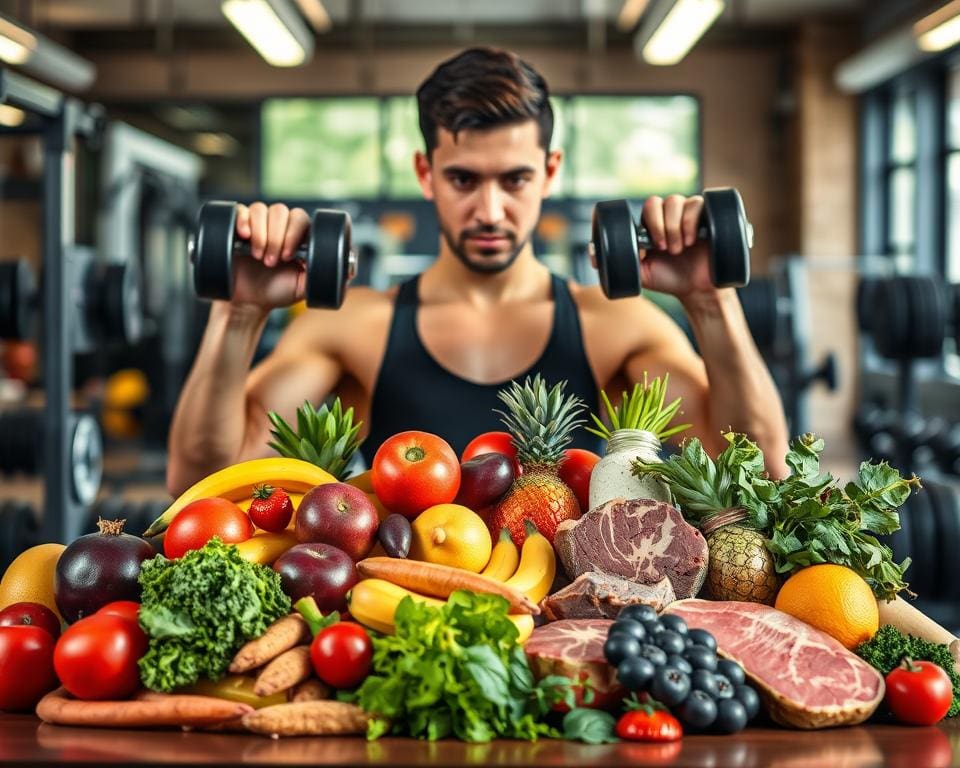 Krachttraining combineren met gezonde voedingskeuzes