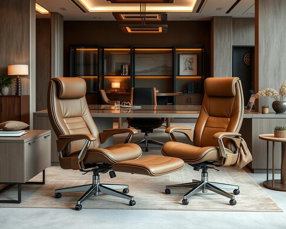 Luxe bureaustoelen voor langdurig werkcomfort