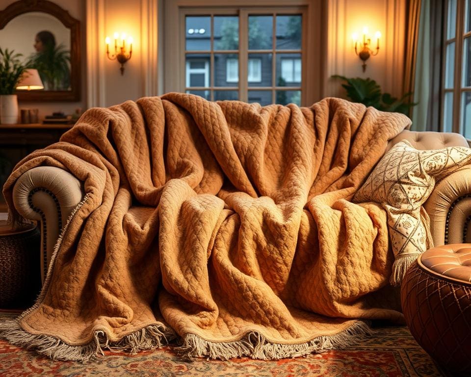 Luxe dekens die extra warmte bieden