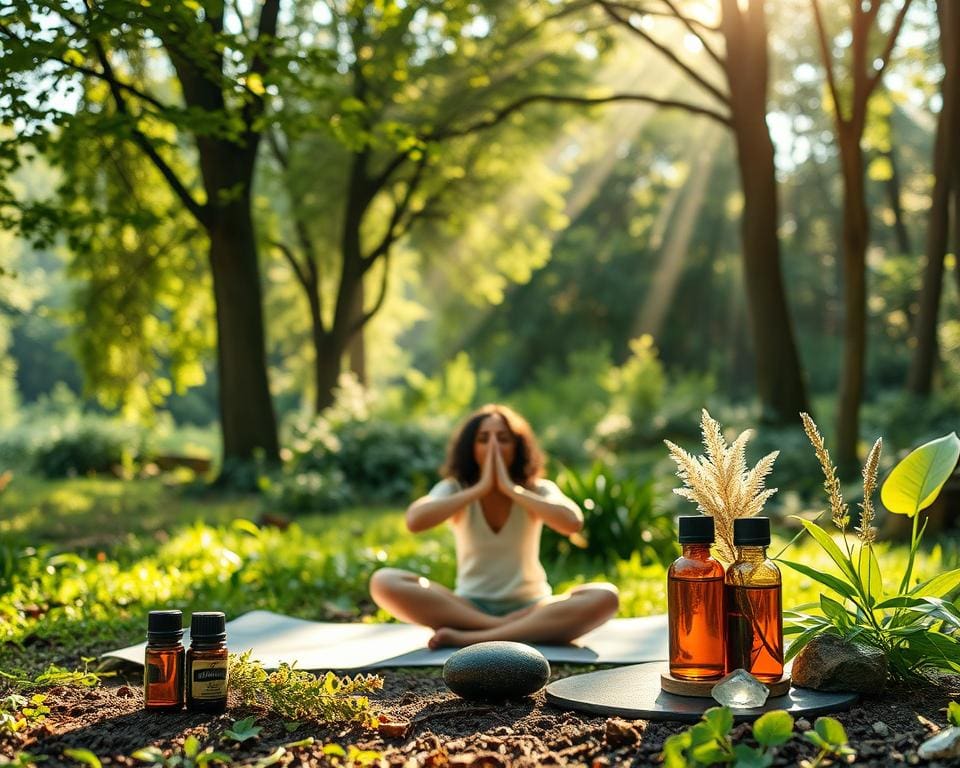 Ontspan en herlaad met yoga en natuurlijke remedies