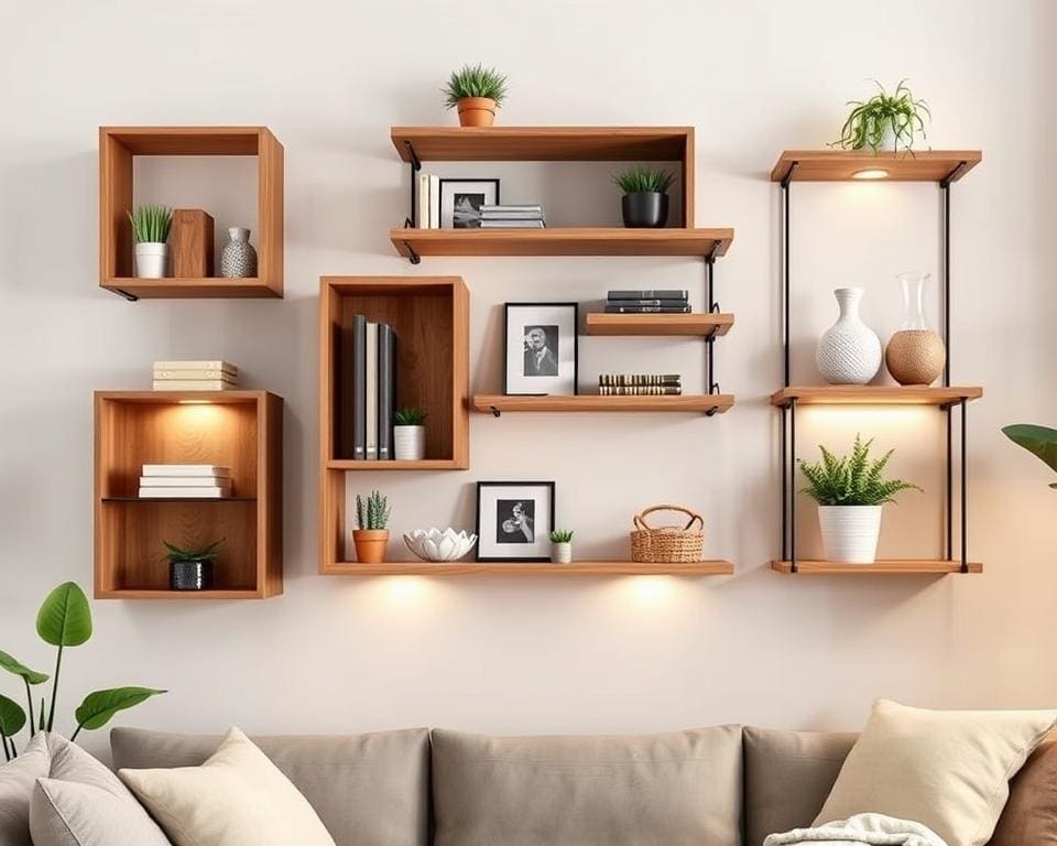 Originele wandplanken voor een moderne look