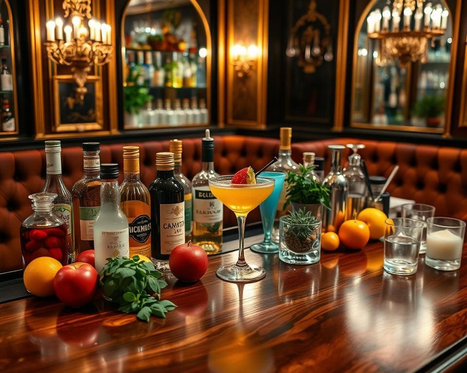 Probeer een cocktail workshop in een exclusieve bar