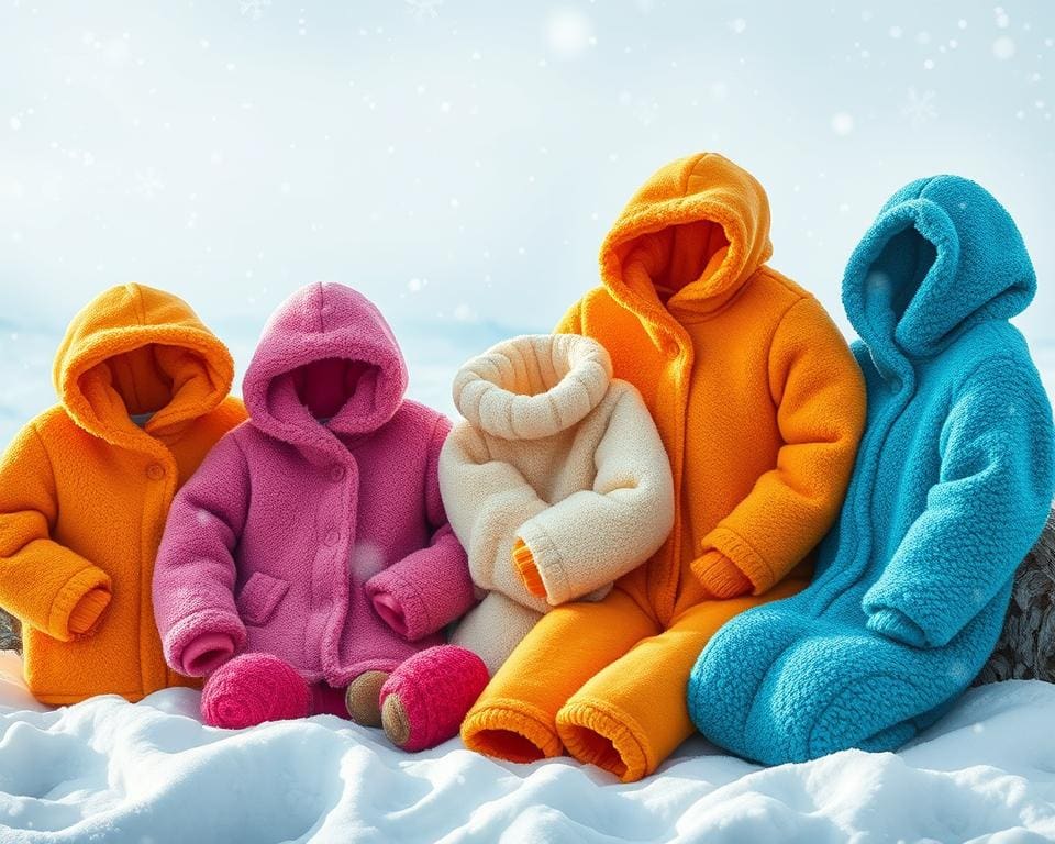 Warme fleecekleding voor comfort in de winter