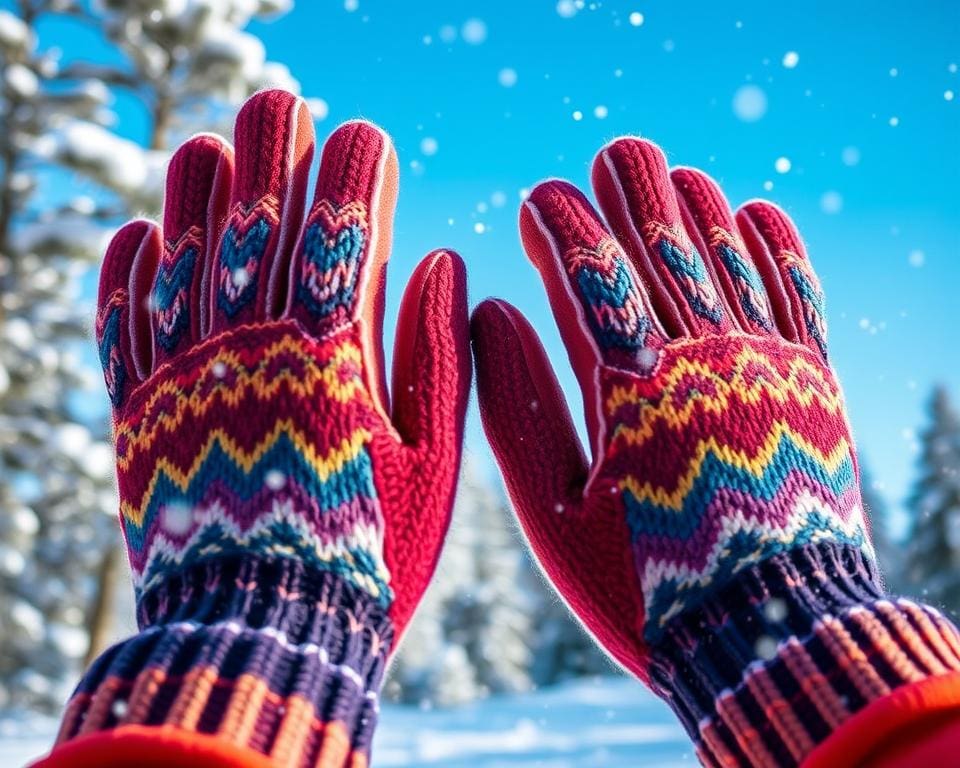 Warme handschoenen voor winterse buitenactiviteiten