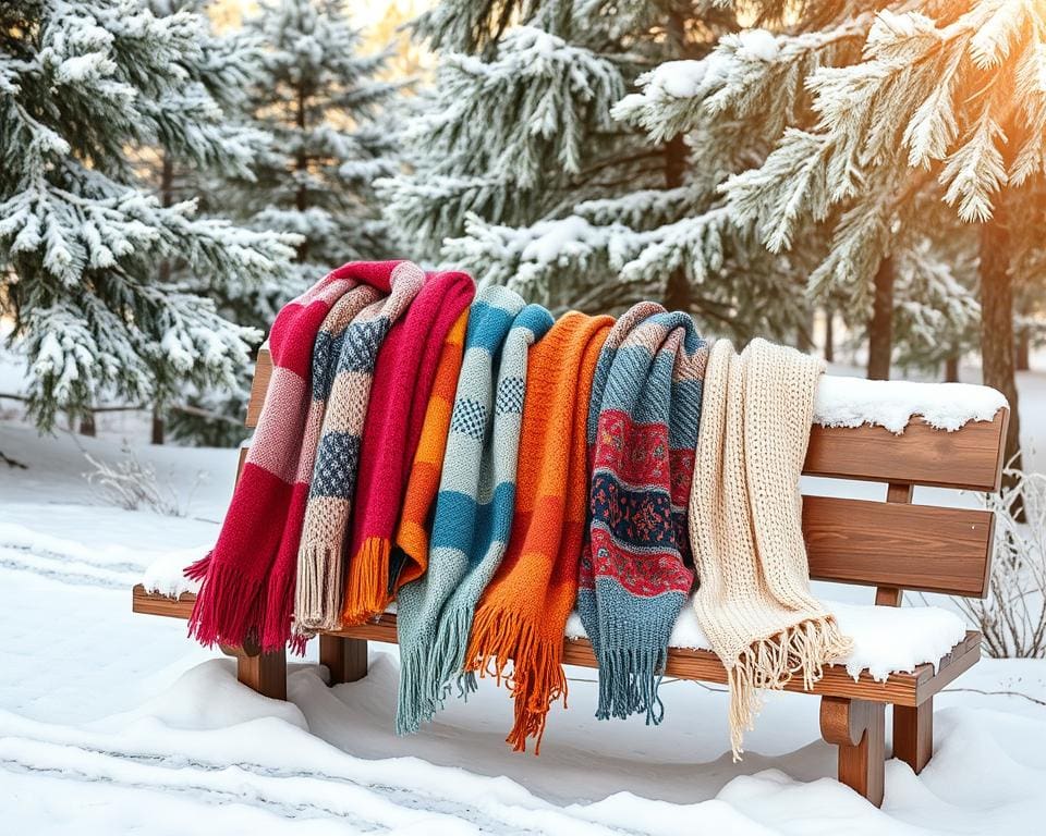 Warme sjaals voor de koude winterdagen