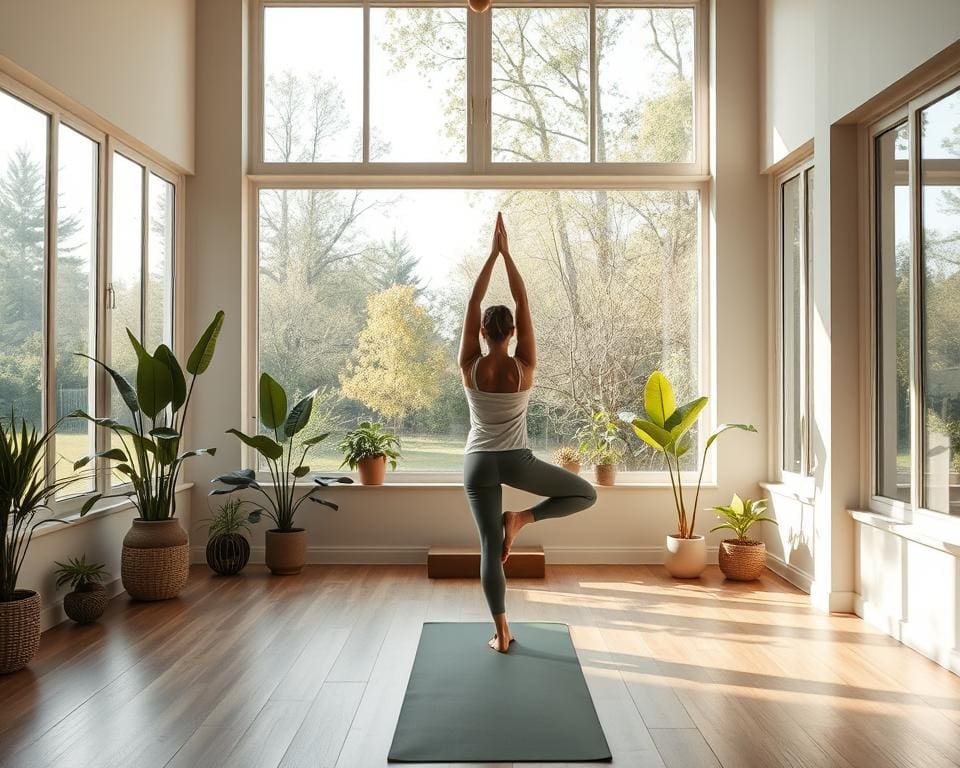 Yoga-oefeningen voor balans en een kalme geest