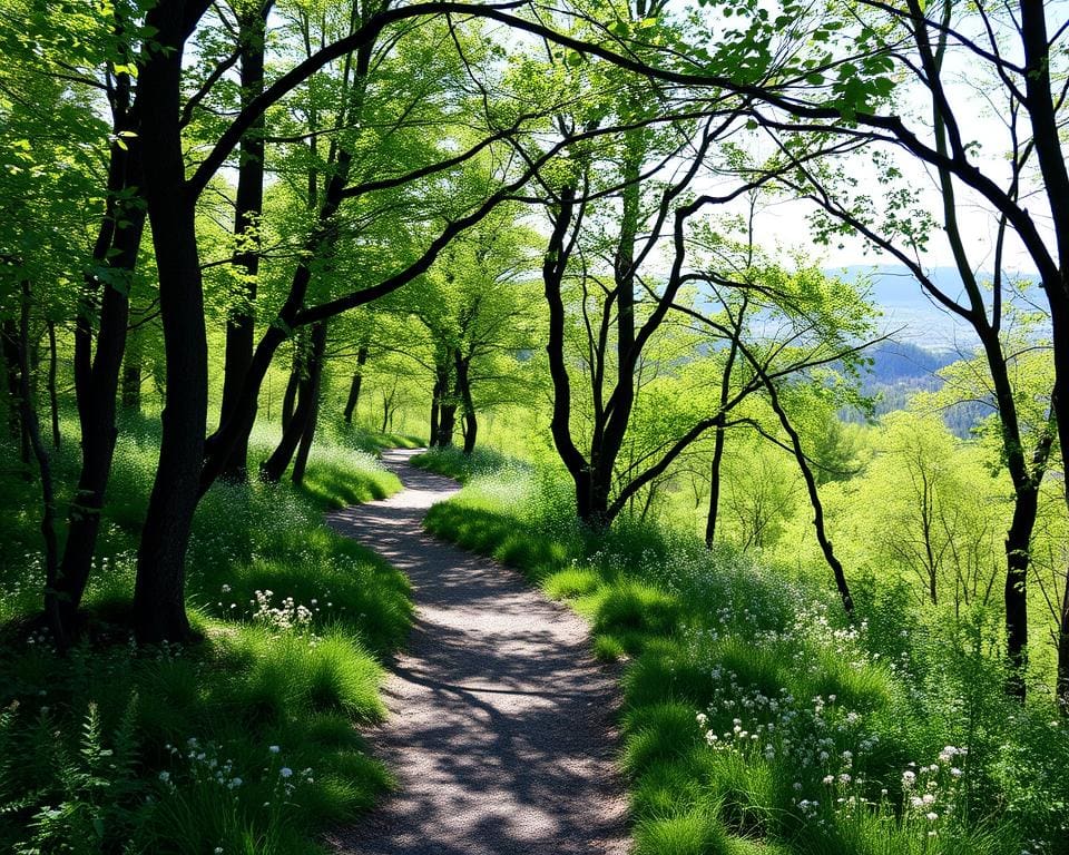 ontspannen wandeltocht