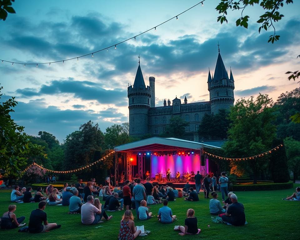 openlucht concert kasteelpark