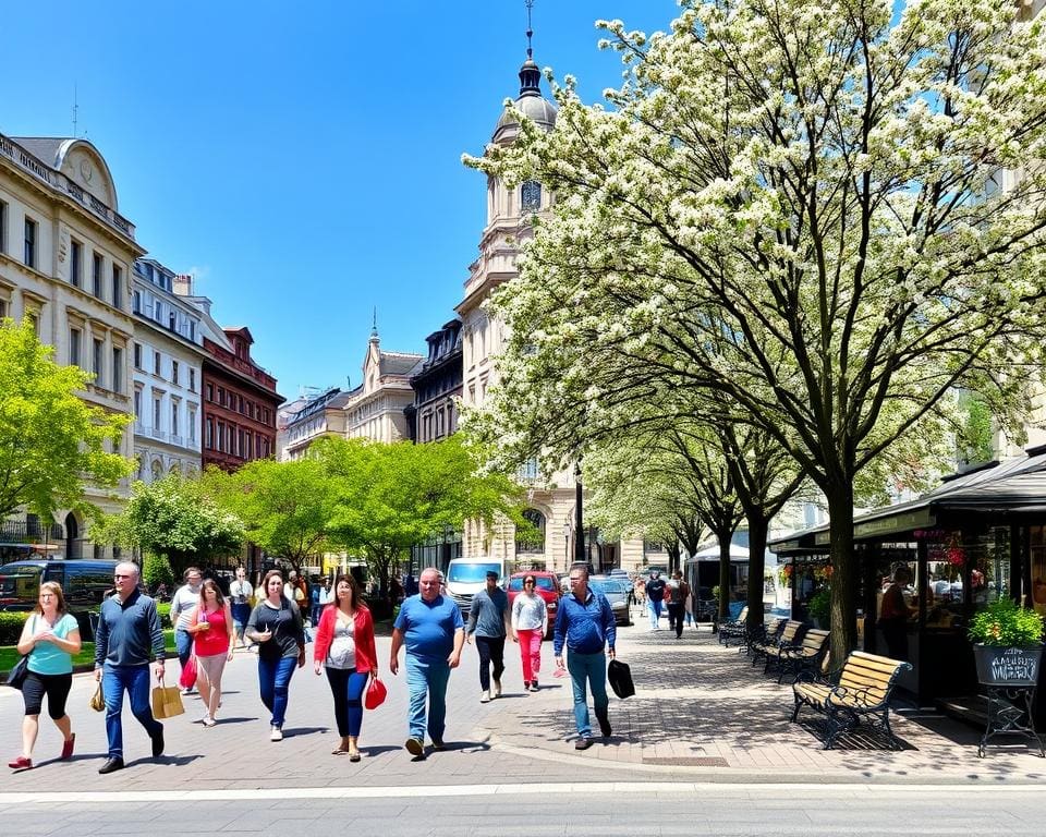 voordelen van wandelen in de stad