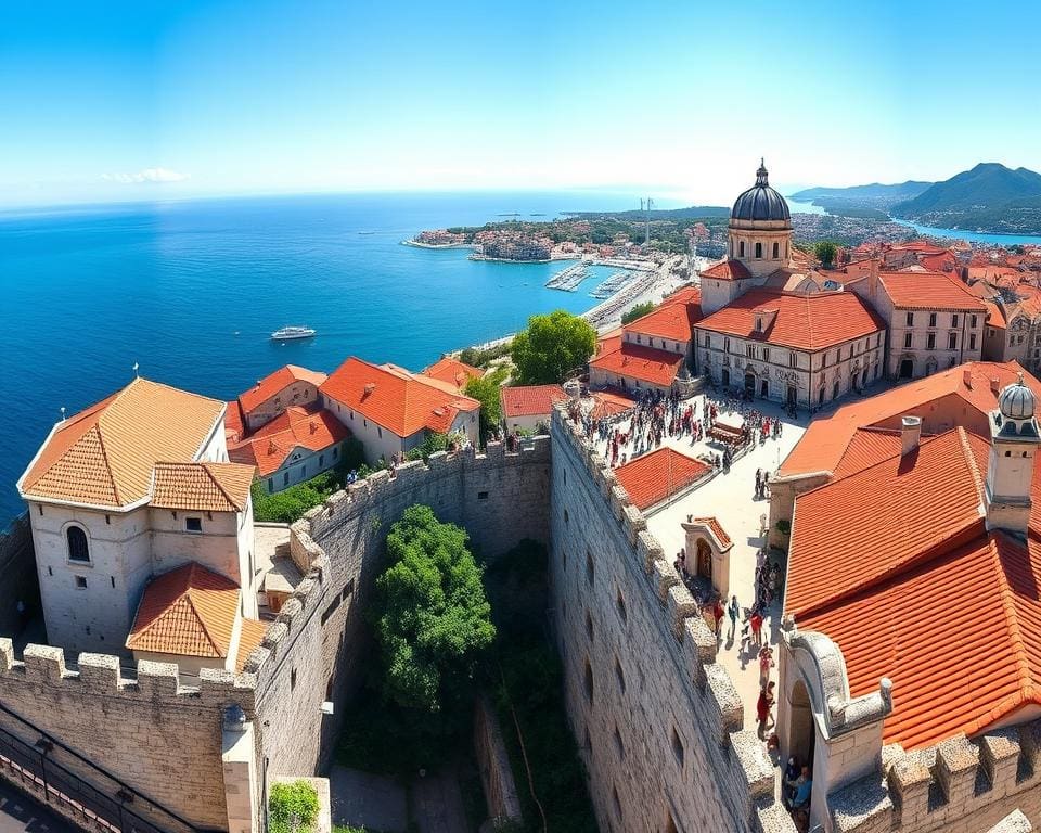 Bezienswaardigheden in de oude stadsmuren van Dubrovnik