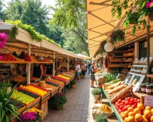 Bezoek een streekproductenmarkt vol lokale lekkernijen