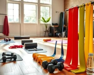 Kies de beste fitnessbanden voor thuisworkouts