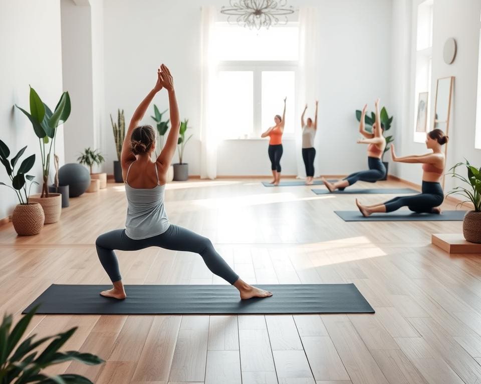 Yoga en pilates voor een rustiger en fitter lichaam