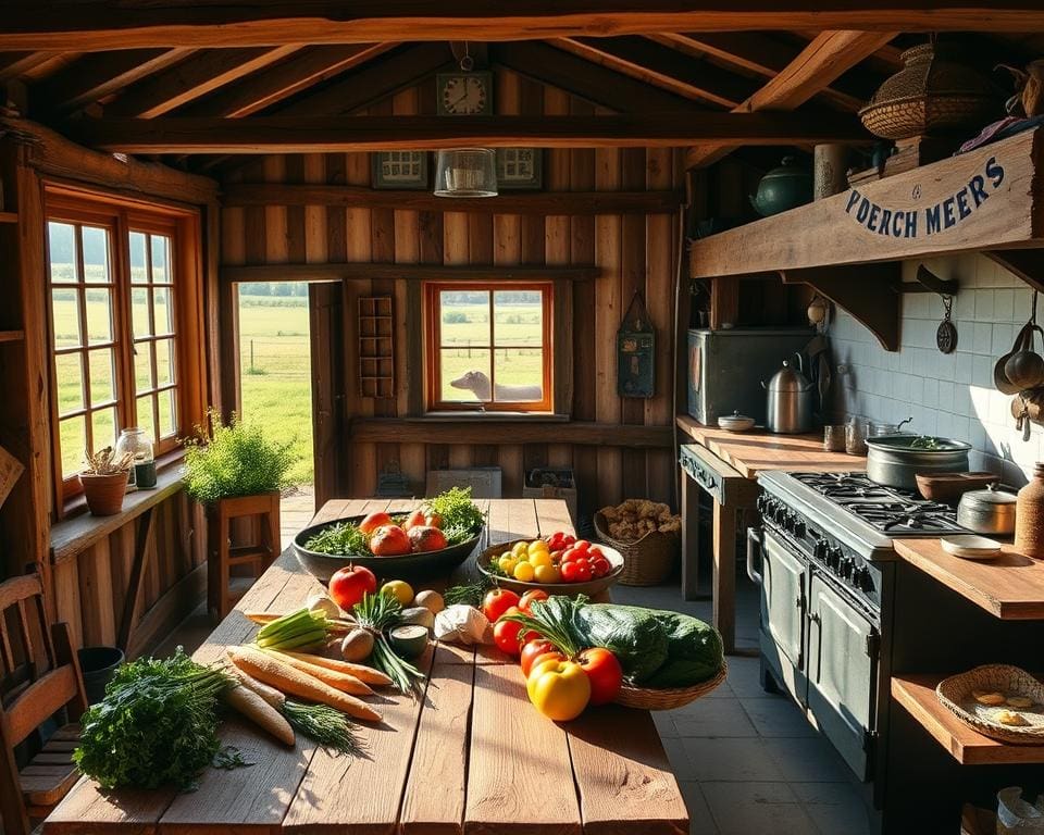 kookworkshop op boerderij