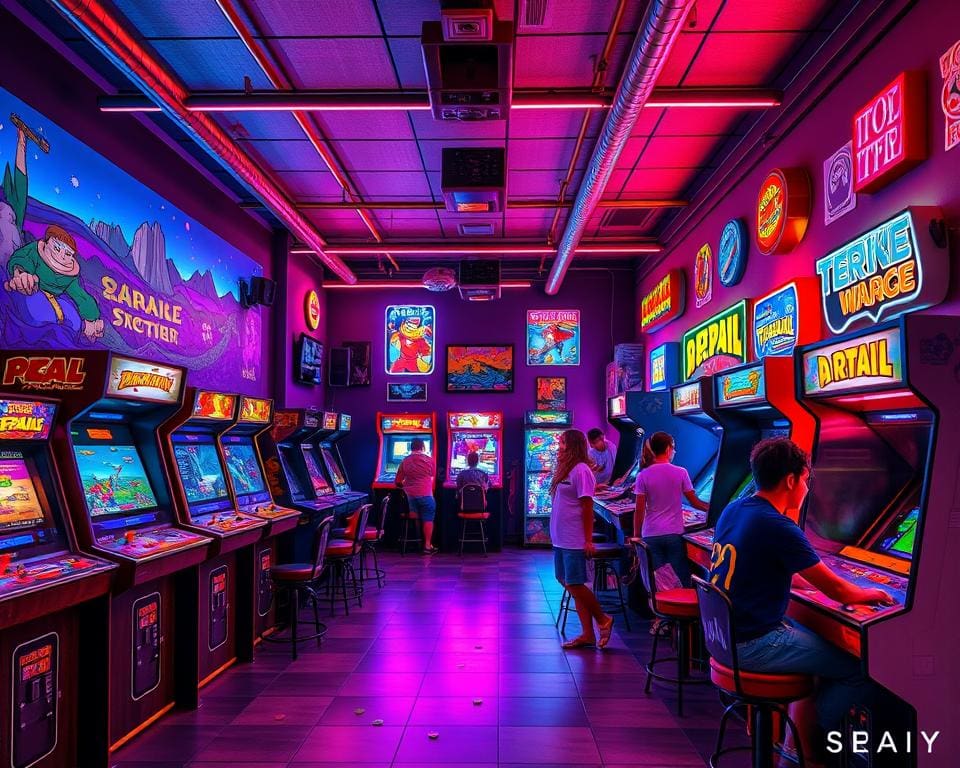 retro arcade