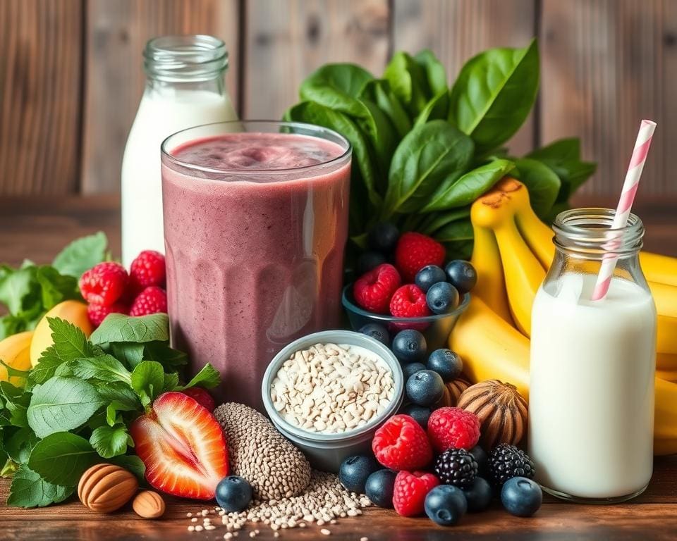 smoothie ingrediënten voor een energieboost