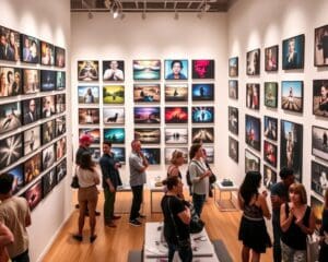 Bezoek een fotografie-expositie van opkomende artiesten