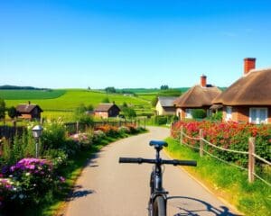 Geniet van een fietstocht langs pittoreske dorpjes