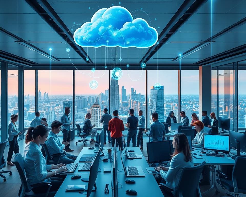 Hoe maakt cloud computing bedrijven efficiënter?