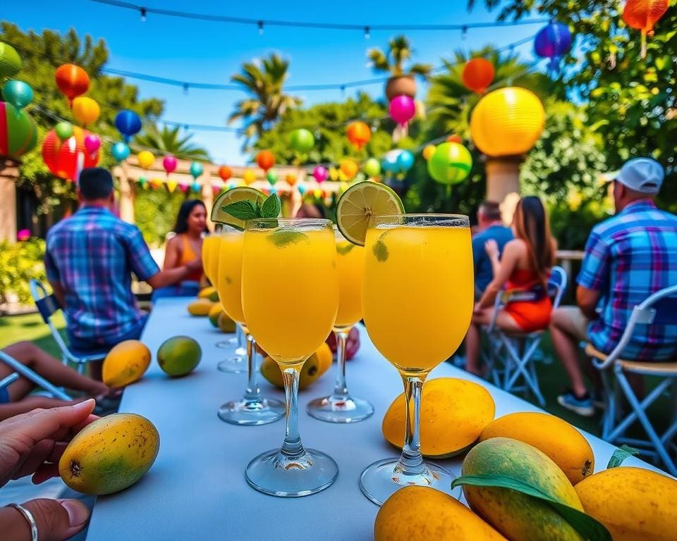 Zomers feest met Mango Tonic