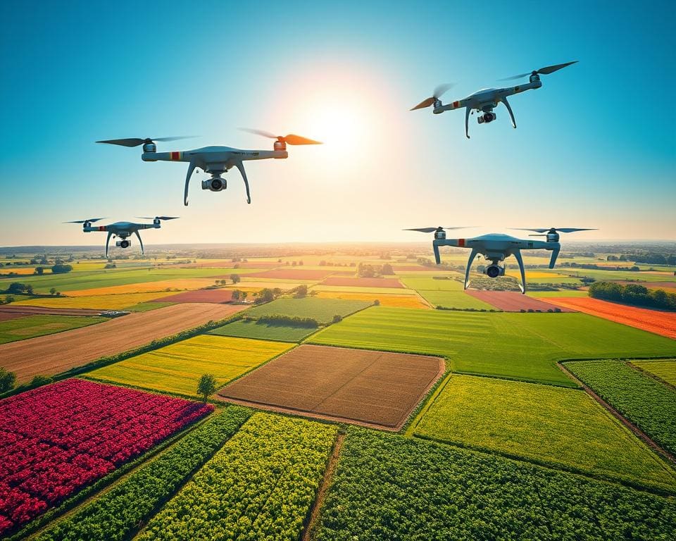 hoe verbeteren slimme drones de landbouwproductiviteit?