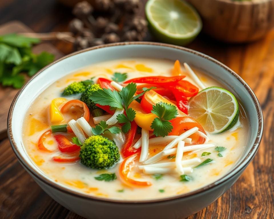 recept Thaise kokossoep