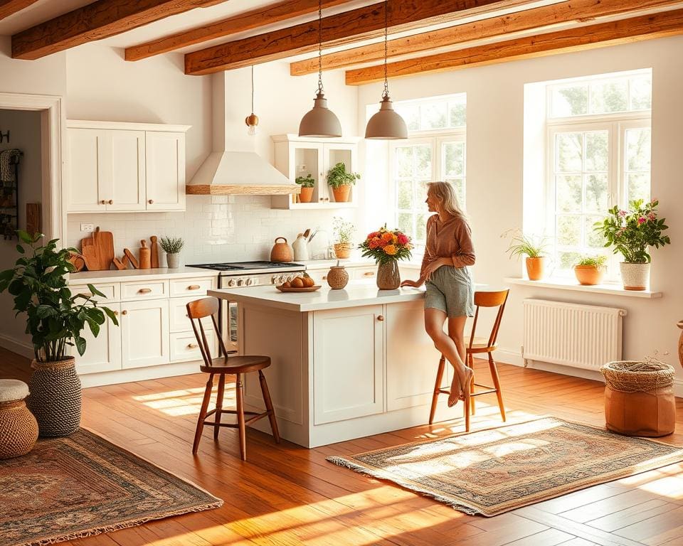 Hoe geef je een witte keuken meer warmte en sfeer?