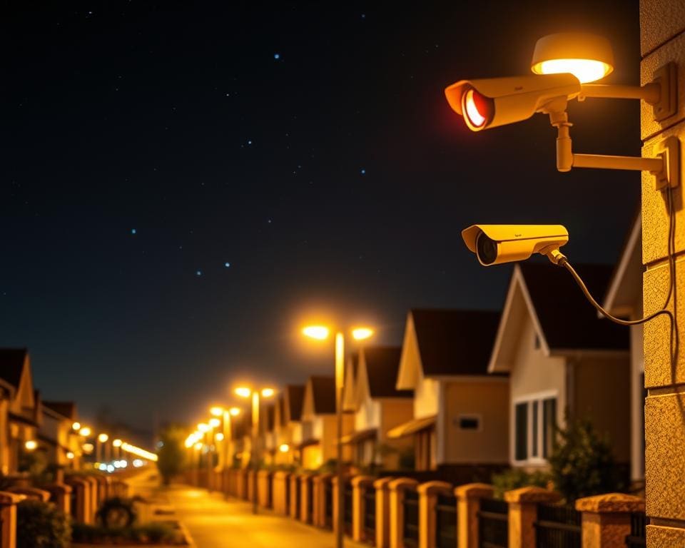 buitenverlichting en veiligheidscamera's