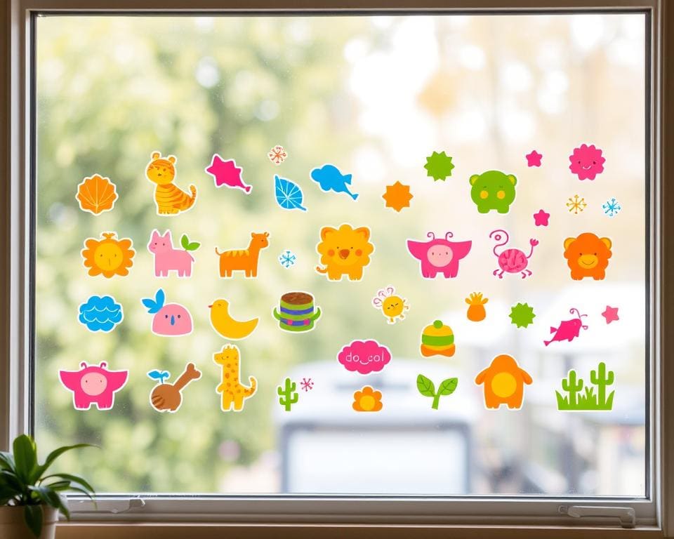 kindvriendelijke raamstickers