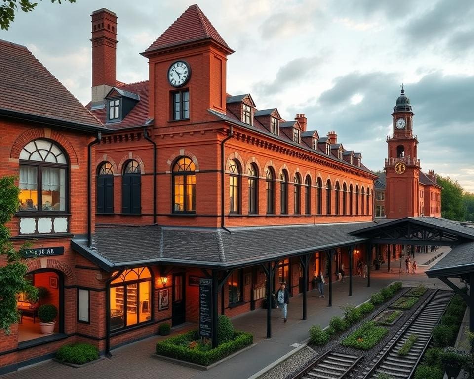 Hoe geef je een Belgisch stationsgebouw een woonfunctie?
