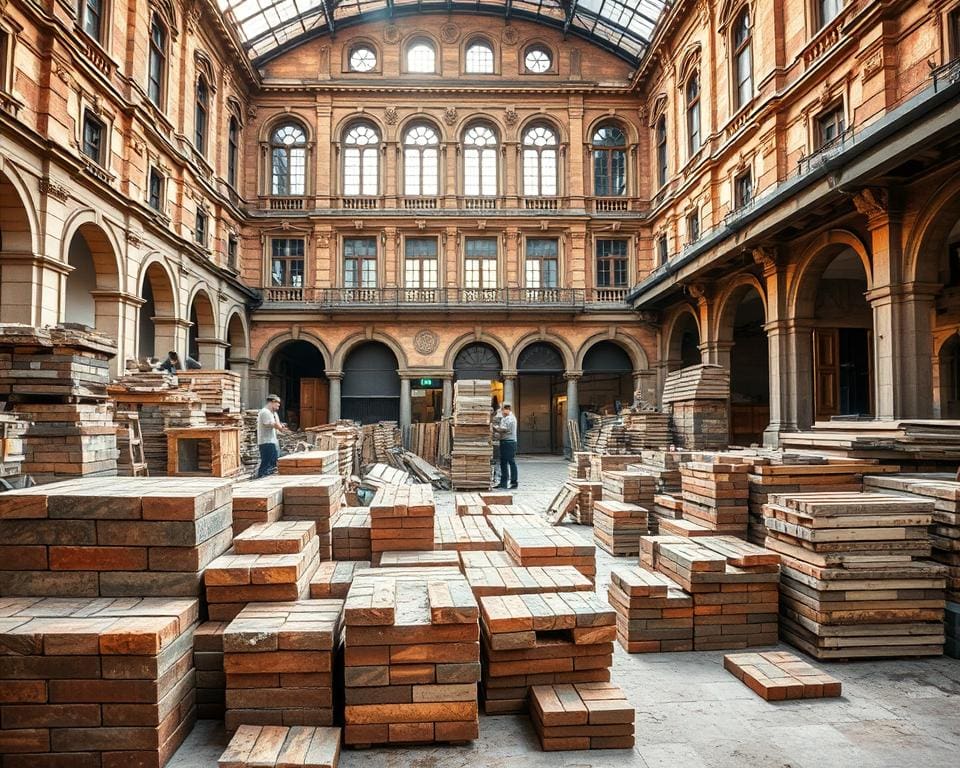 Hoe hergebruik je gevelmaterialen in restauratieprojecten?