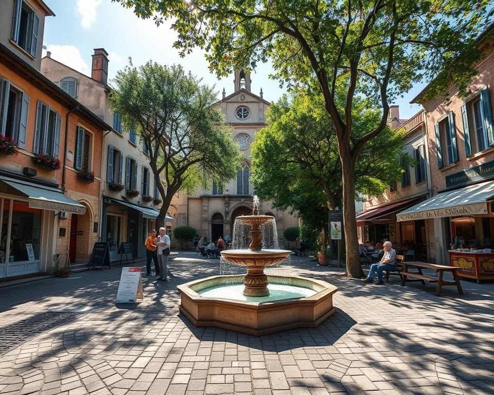 Wat vraagt restauratie van een Frans dorpsplein?